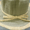 自然素材の天然麦わら帽子